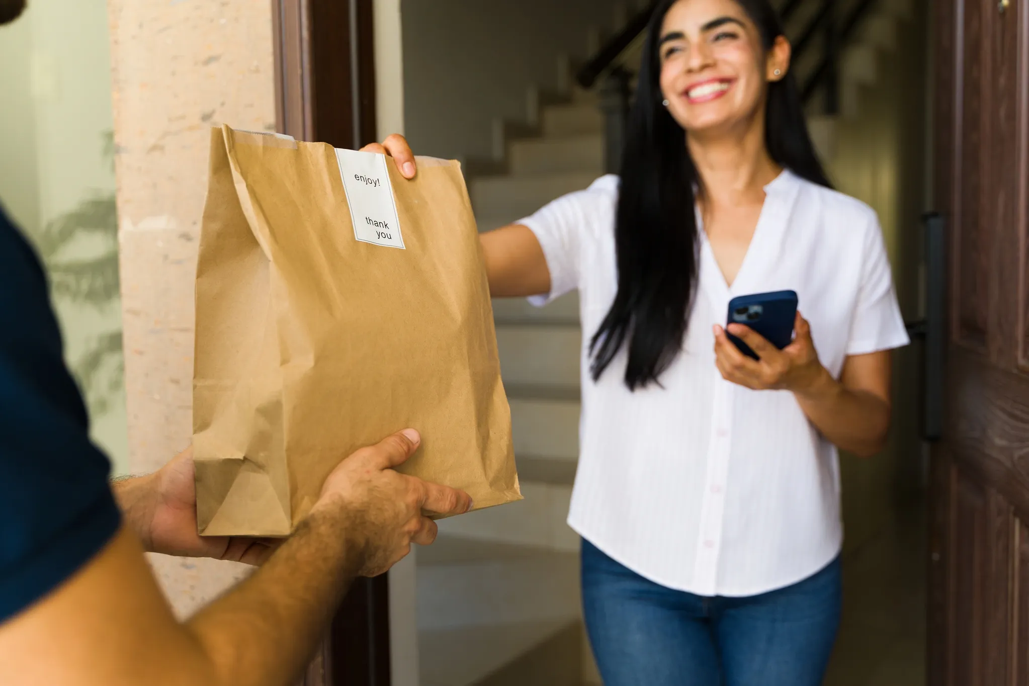 Order pickup or delivery.